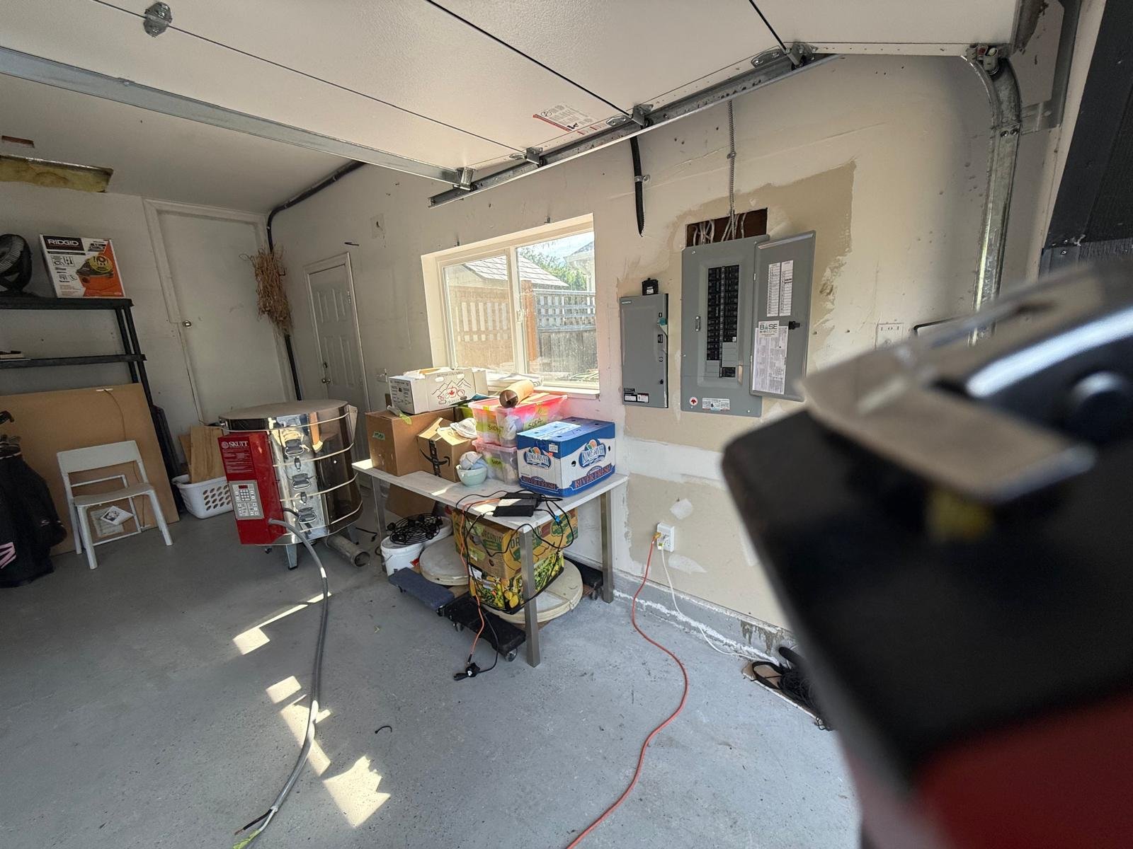 Commercial building electrical installation by Chief Electrical Ltd.
