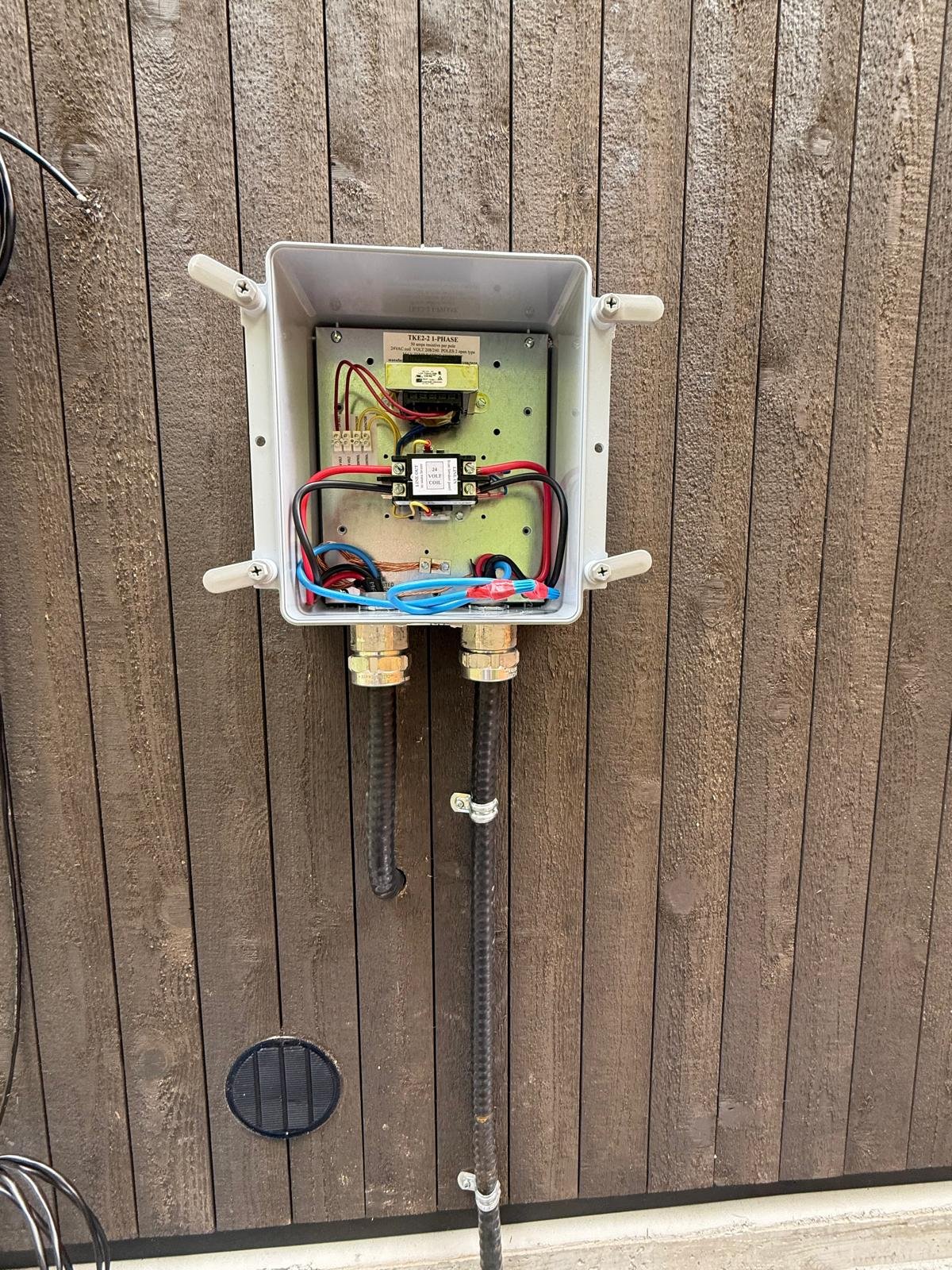 Commercial lighting and power installation by Chief Electrical Ltd.