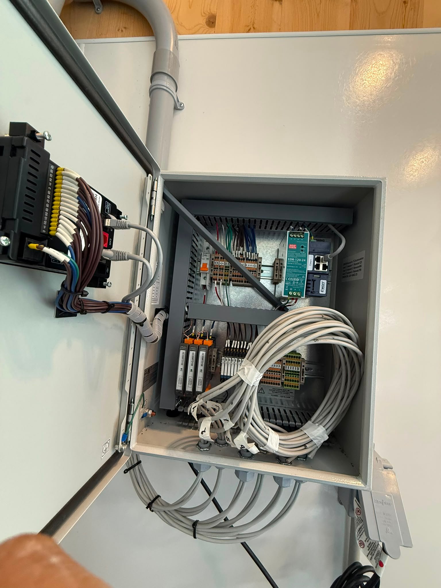 Main service upgrade wiring by Chief Electrical Ltd. in the Sea-to-Sky Corridor